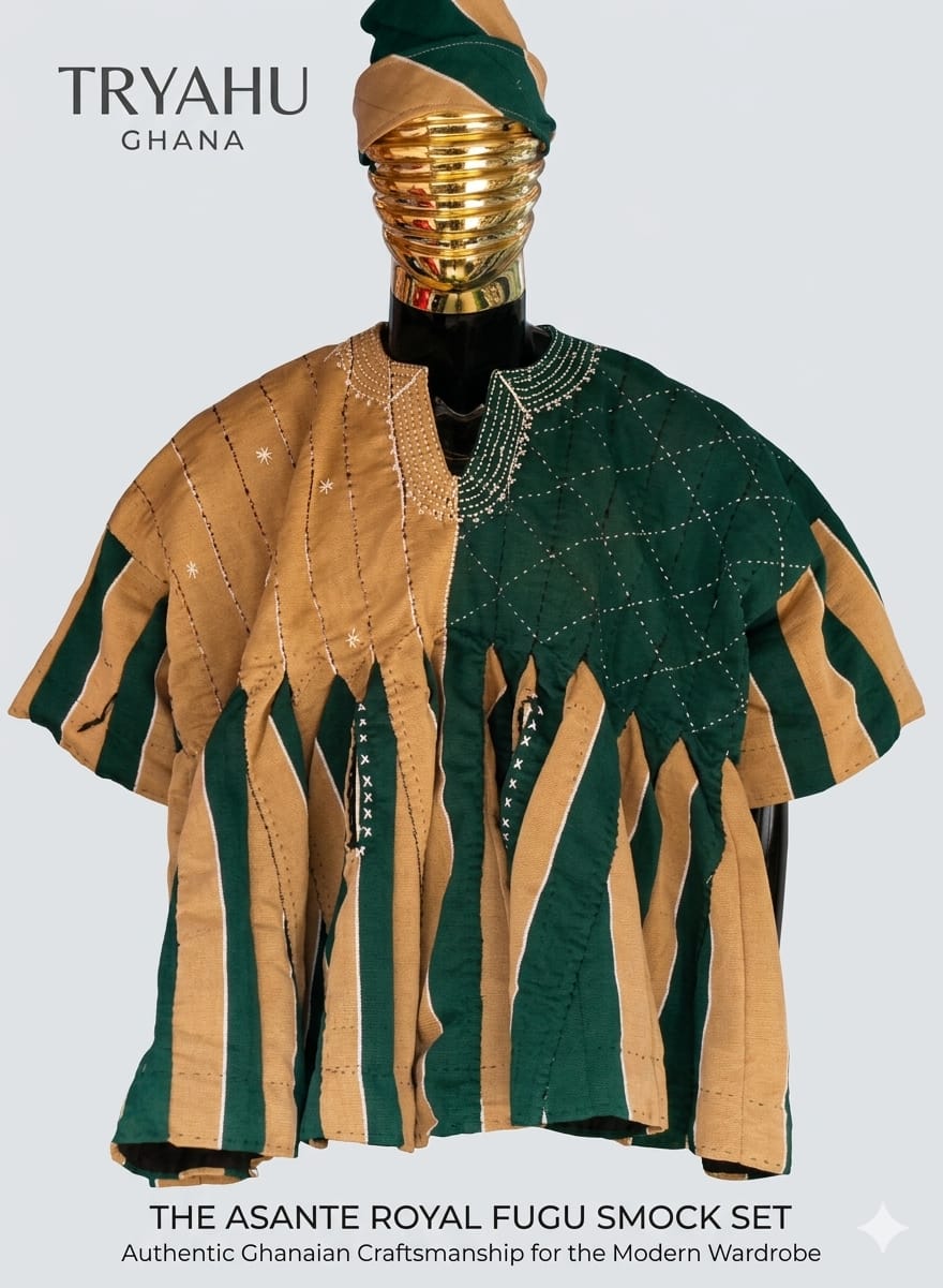 Heritage Meets Elegance | Premium Handwoven Fugu & Batakari Smocks Online